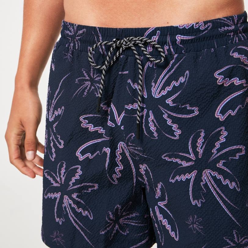Oakley short de playa deco palms rc XT4H2916 ropa tres lineas palmas azules