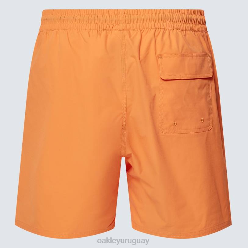 Oakley short de playa oneblock de 18\" XT4H2677 ropa naranja suave