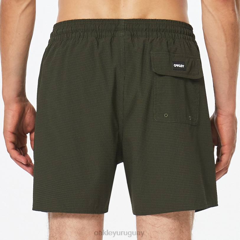Oakley shorts de playa de 16\" de sirsaca XT4H2772 ropa nuevo pincel oscuro