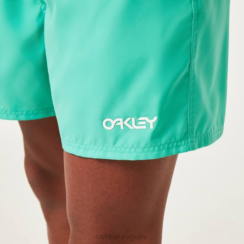 Oakley shorts de playa de 16\" para voleibol de playa XT4H2644 ropa Menta verde