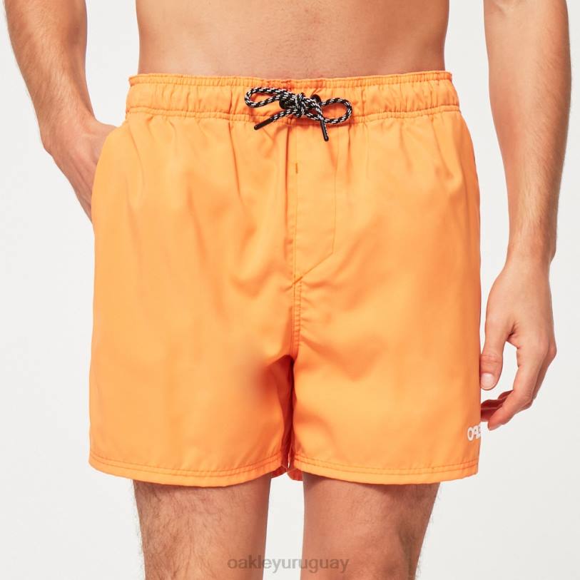 Oakley shorts de playa de 16" para voleibol de playa XT4H2645 ropa naranja suave
