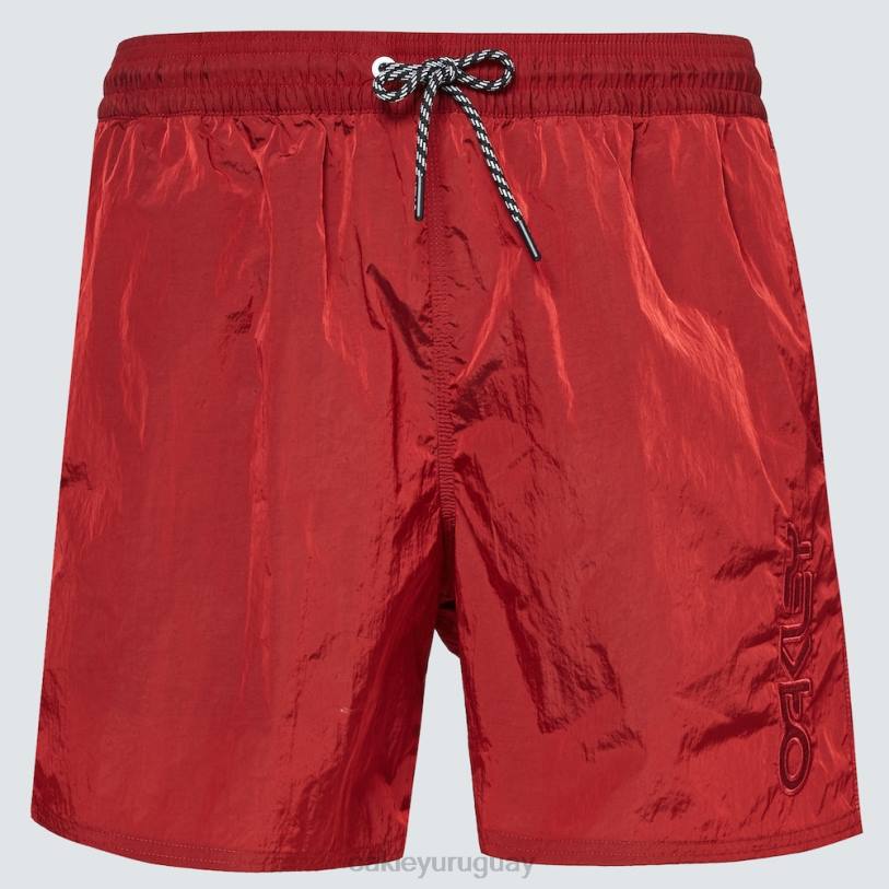 Oakley todo el día b1b pantalón corto de playa de 16\" XT4H2736 ropa línea roja