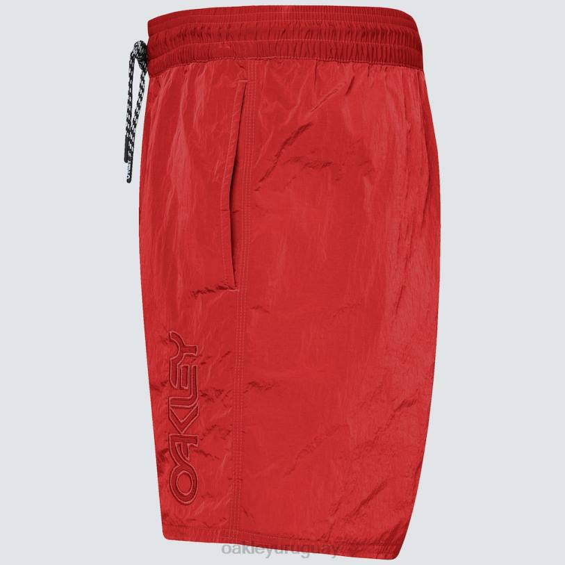 Oakley todo el día b1b pantalón corto de playa de 16\" XT4H2736 ropa línea roja
