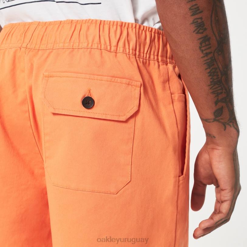 Oakley parque marino híbrido 19\" corto XT4H2702 ropa naranja suave