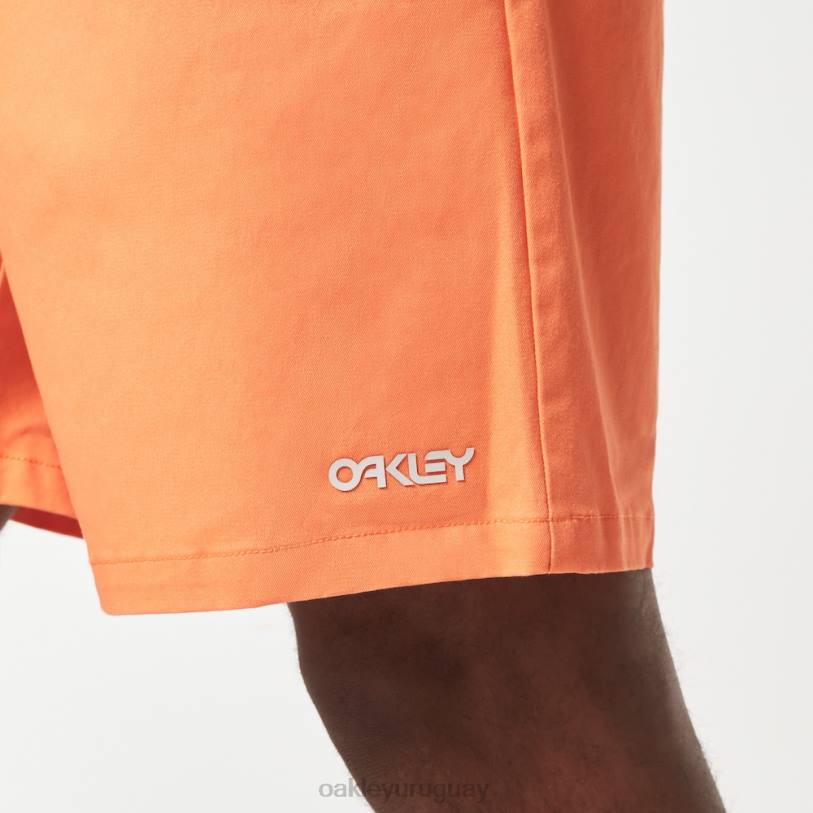 Oakley parque marino híbrido 19\" corto XT4H2702 ropa naranja suave