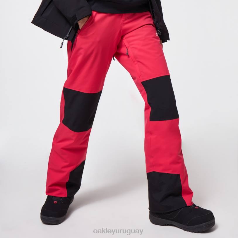 Oakley pantalón aislante tnp para mujer XT4H2738 ropa rojo rubí