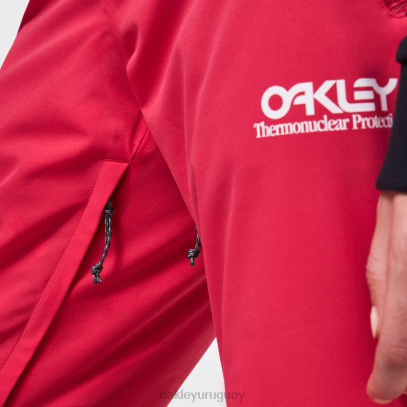Oakley pantalón aislante tnp para mujer XT4H2738 ropa rojo rubí