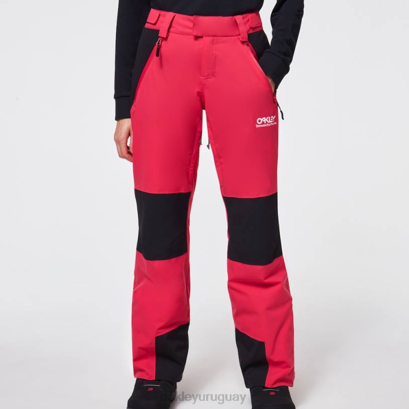 Oakley pantalón aislante tnp para mujer XT4H2738 ropa rojo rubí