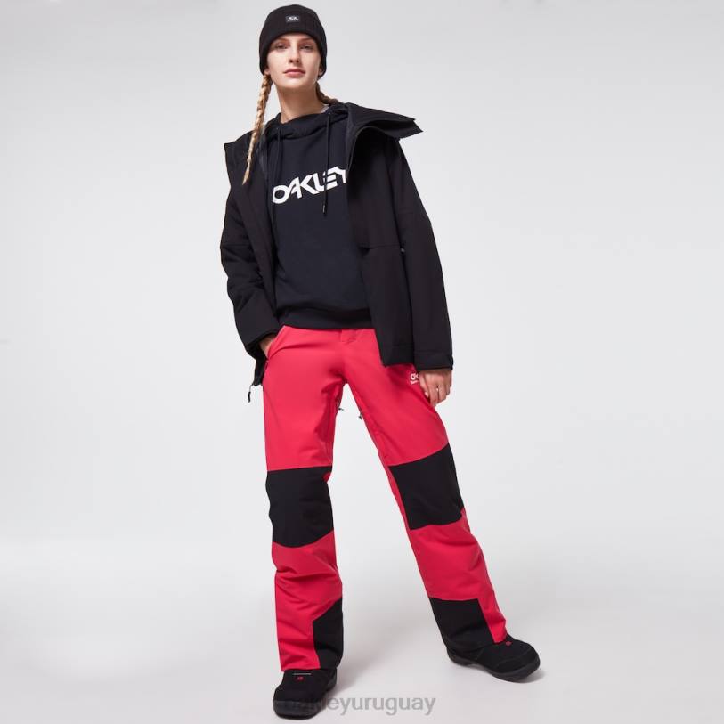 Oakley pantalón aislante tnp para mujer XT4H2738 ropa rojo rubí