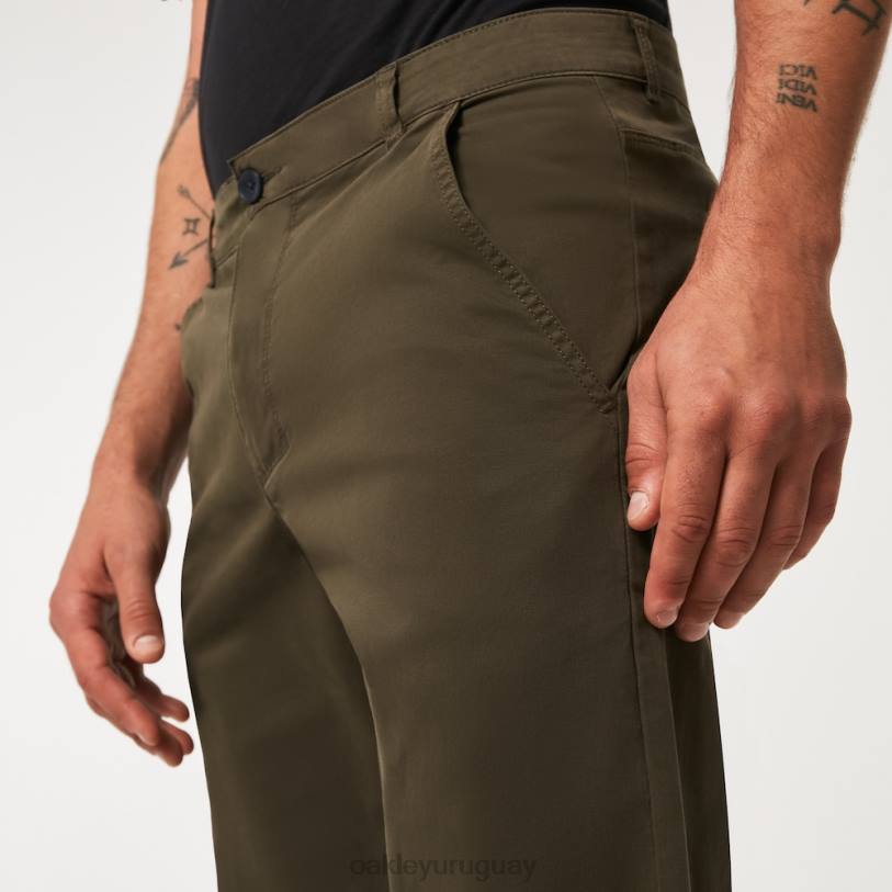 Oakley pantalón chino todo el día XT4H2684 ropa nuevo pincel oscuro