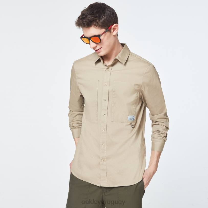 Oakley camisa con parche de ropa de trabajo XT4H2402 ropa safari
