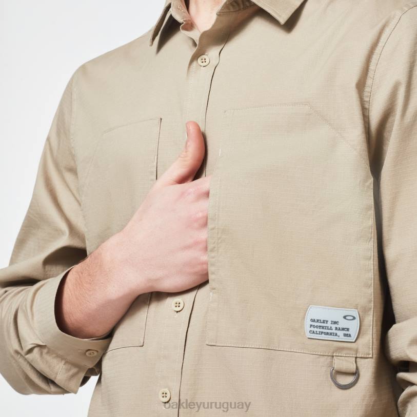 Oakley camisa con parche de ropa de trabajo XT4H2402 ropa safari