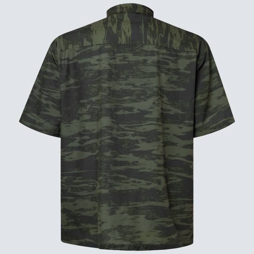 Oakley camiseta rc todo el día XT4H2242 ropa cepillo tigre camo verde