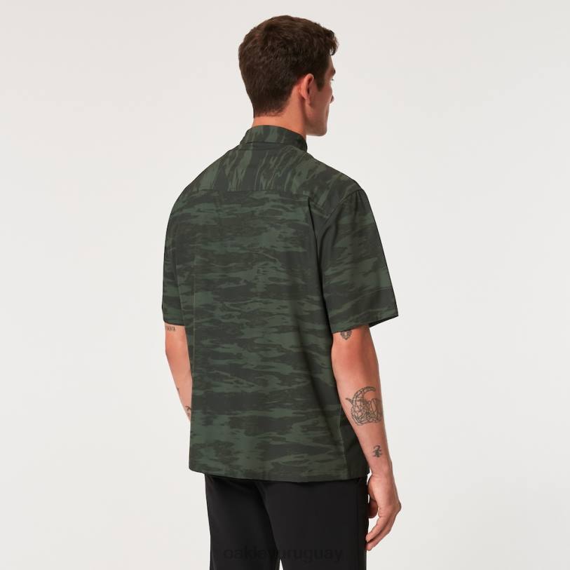 Oakley camiseta rc todo el día XT4H2242 ropa cepillo tigre camo verde