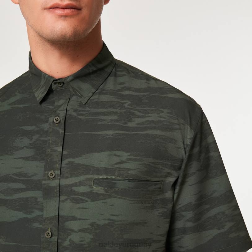 Oakley camiseta rc todo el día XT4H2242 ropa cepillo tigre camo verde