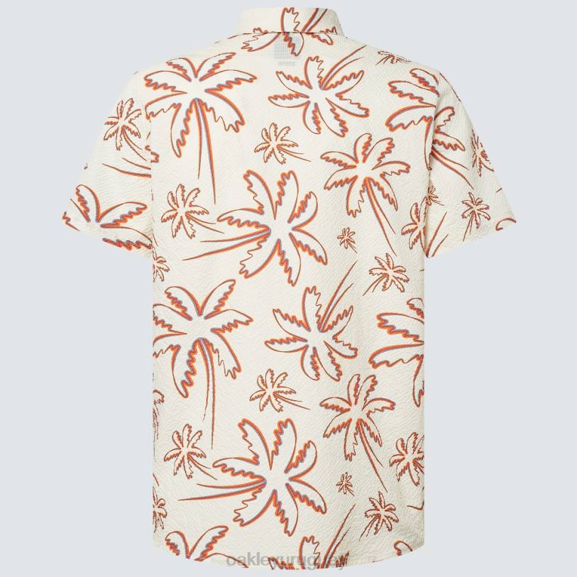 Oakley deco palms rc ss botón hacia abajo XT4H2593 ropa tres líneas palmas árticas