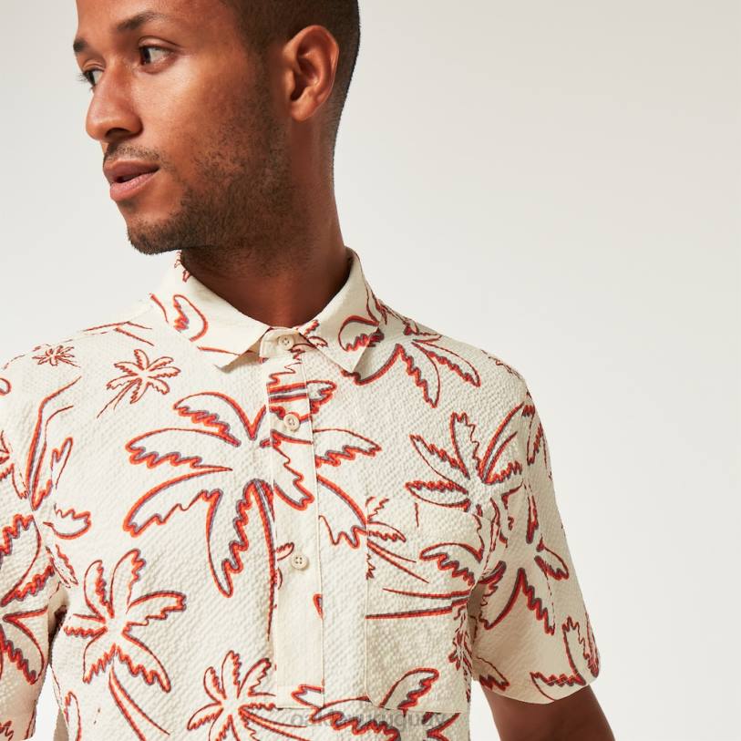 Oakley deco palms rc ss botón hacia abajo XT4H2593 ropa tres líneas palmas árticas