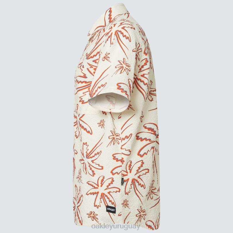 Oakley deco palms rc ss botón hacia abajo XT4H2593 ropa tres líneas palmas árticas