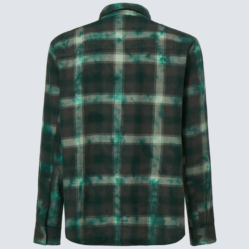 Oakley franela a cuadros cabina XT4H2296 ropa cheque verde