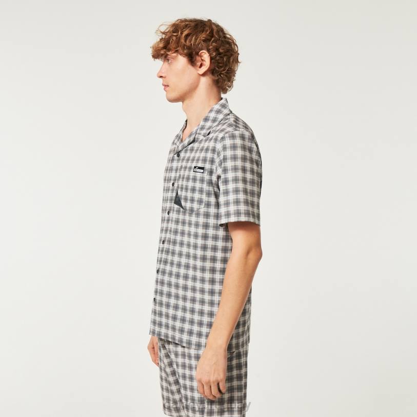 Oakley reducción de camisa de sol XT4H2283 ropa comprobar el frente de tormenta