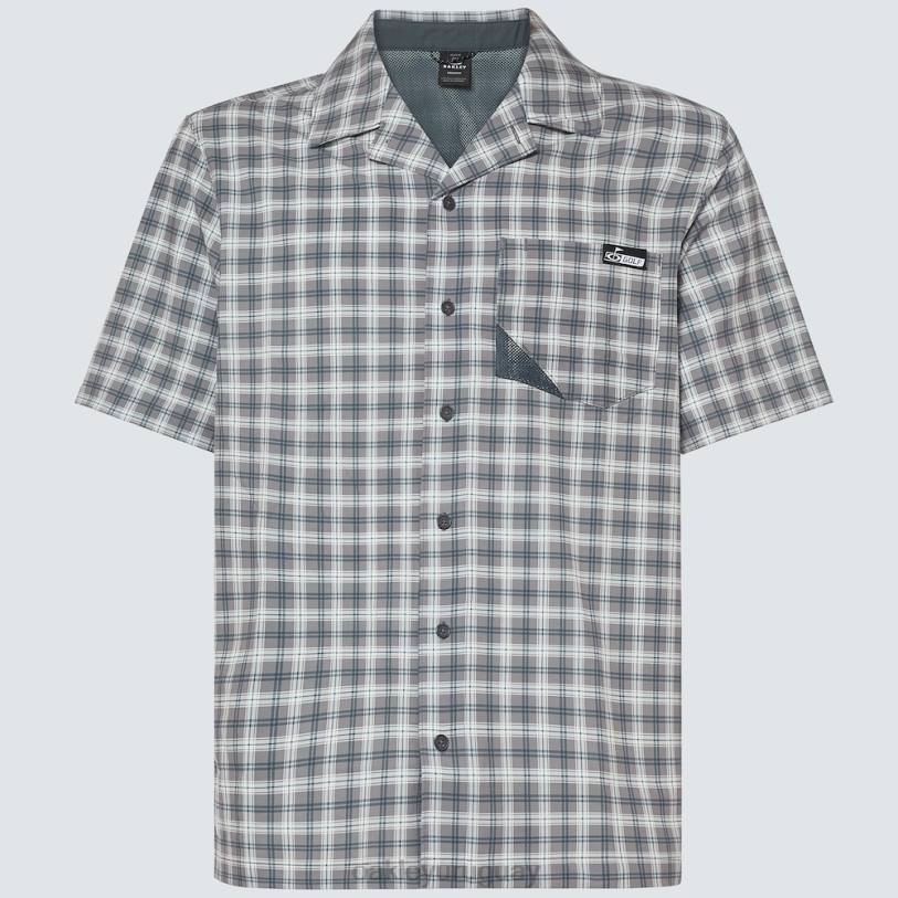 Oakley reducción de camisa de sol XT4H2283 ropa comprobar el frente de tormenta