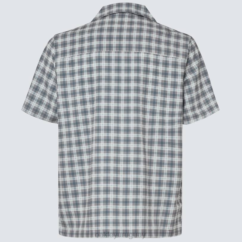 Oakley reducción de camisa de sol XT4H2283 ropa comprobar el frente de tormenta