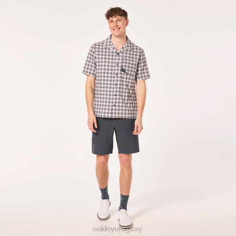 Oakley reducción de camisa de sol XT4H2283 ropa comprobar el frente de tormenta