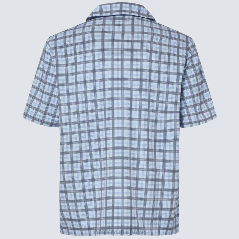 Oakley reducción de camisa de sol XT4H2285 ropa comprobar lila