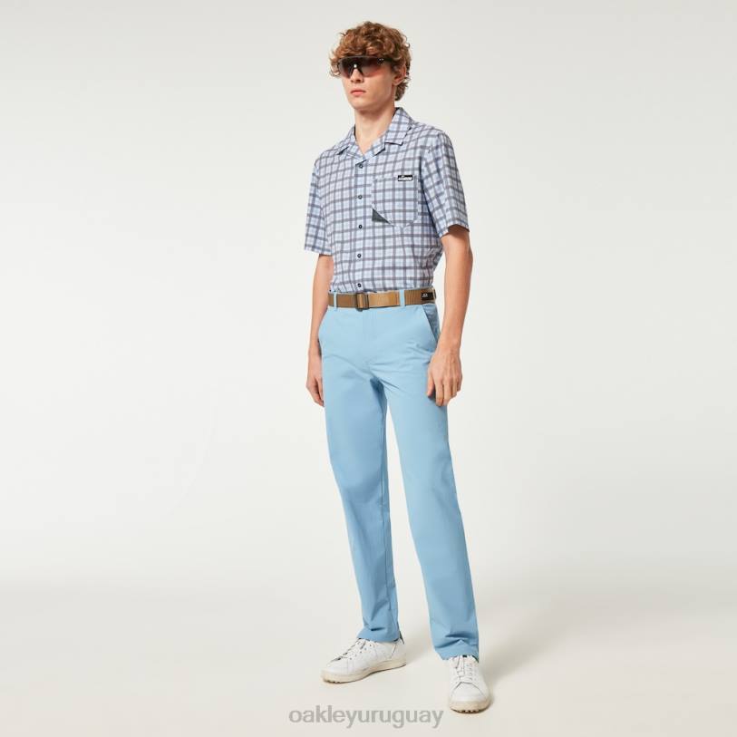 Oakley reducción de camisa de sol XT4H2285 ropa comprobar lila