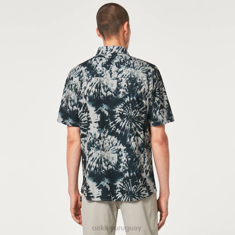 Oakley teñido mtn tejido XT4H2360 ropa teñido anudado de montaña negro