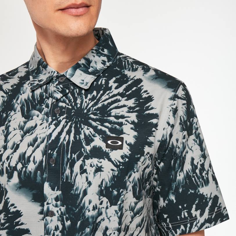 Oakley teñido mtn tejido XT4H2360 ropa teñido anudado de montaña negro