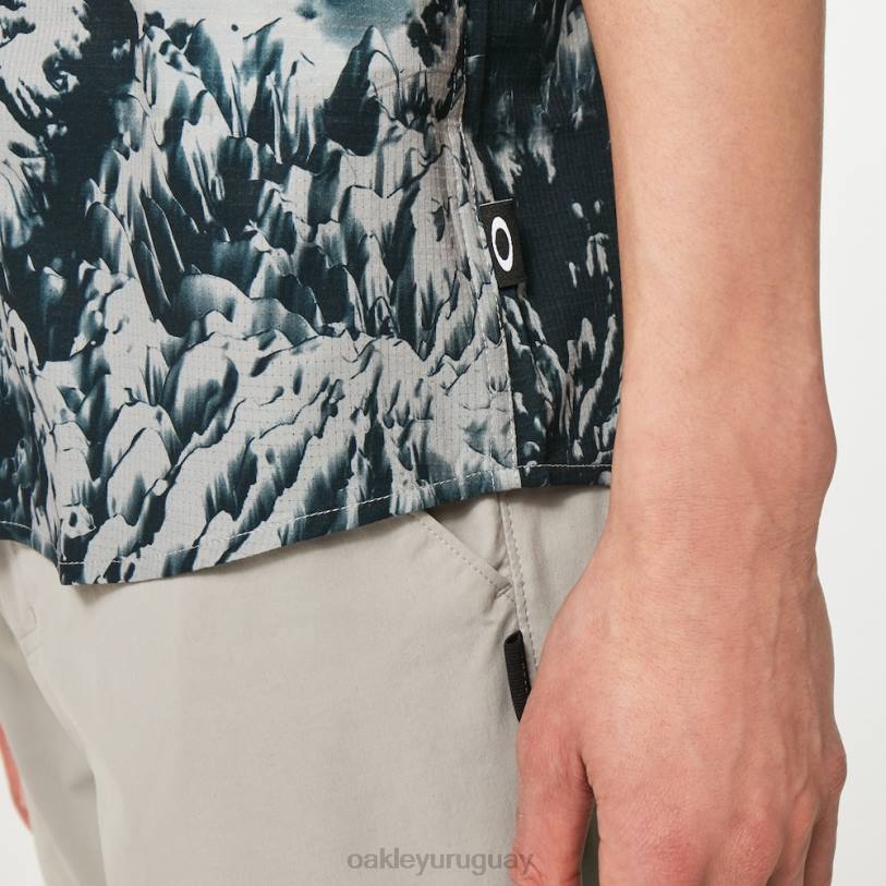Oakley teñido mtn tejido XT4H2360 ropa teñido anudado de montaña negro