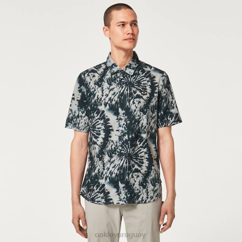 Oakley teñido mtn tejido XT4H2360 ropa teñido anudado de montaña negro