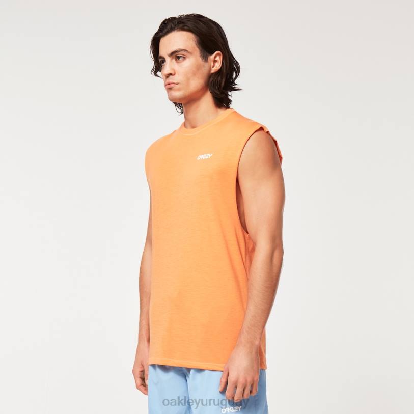 Oakley b1b clásico sin mangas XT4H2192 ropa naranja suave