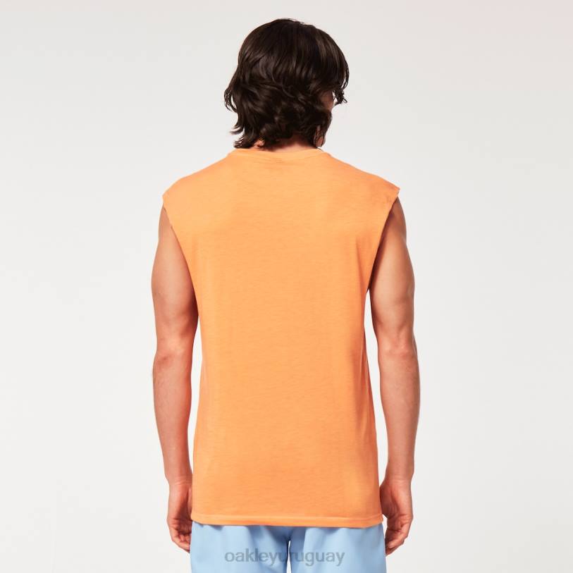 Oakley b1b clásico sin mangas XT4H2192 ropa naranja suave