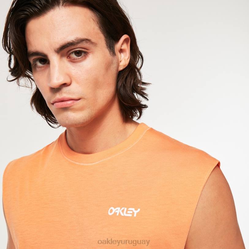 Oakley b1b clásico sin mangas XT4H2192 ropa naranja suave