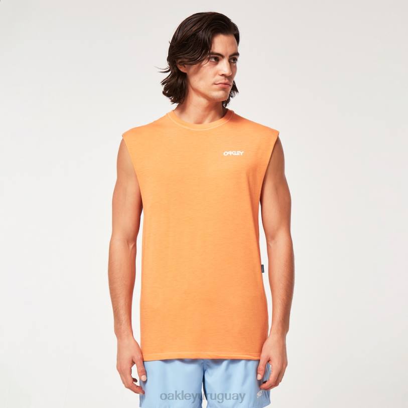 Oakley b1b clásico sin mangas XT4H2192 ropa naranja suave