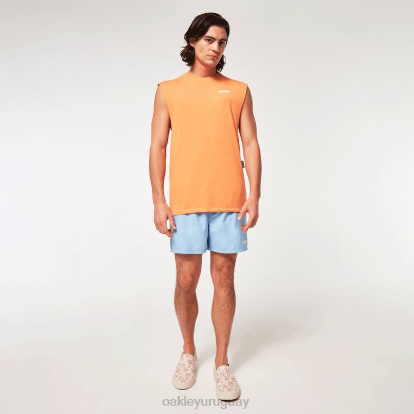 Oakley b1b clásico sin mangas XT4H2192 ropa naranja suave