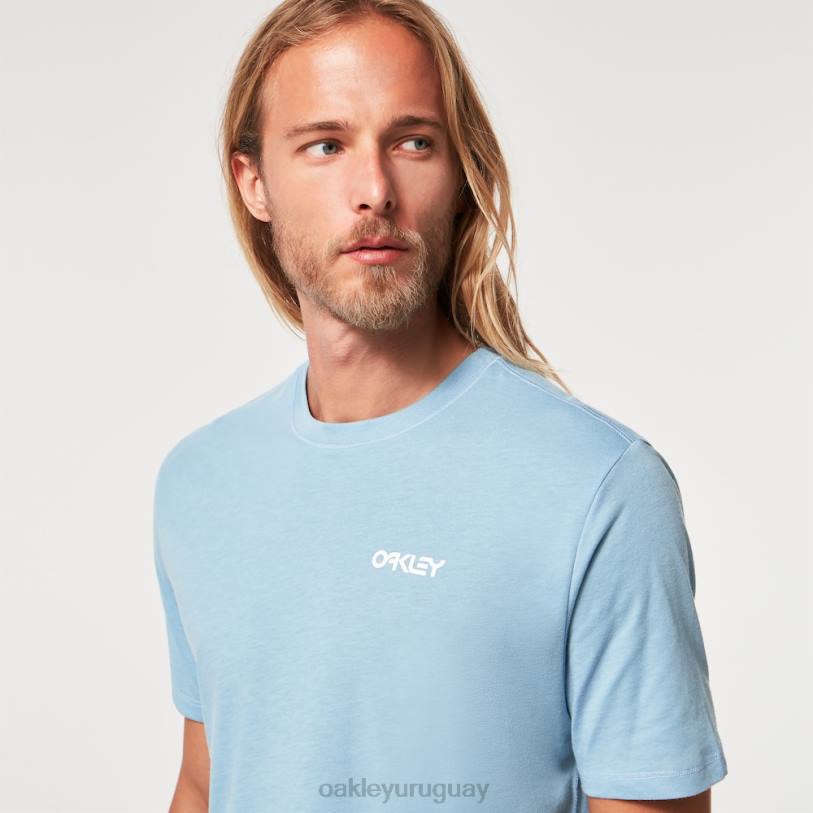 Oakley camiseta b1b clásica XT4H2263 ropa azul lavado a la piedra