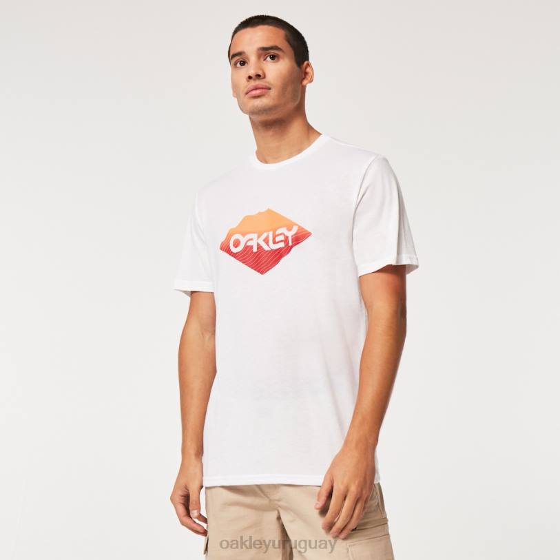 Oakley camiseta b1b de borde áspero XT4H2232 ropa blanco