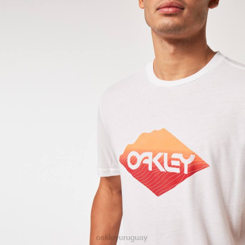 Oakley camiseta b1b de borde áspero XT4H2232 ropa blanco