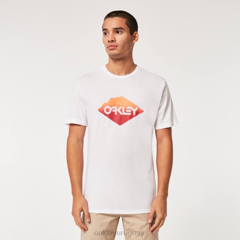 Oakley camiseta b1b de borde áspero XT4H2232 ropa blanco