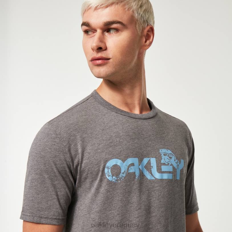 Oakley camiseta b1b de rana de mármol XT4H2230 ropa nuevo gris atlético