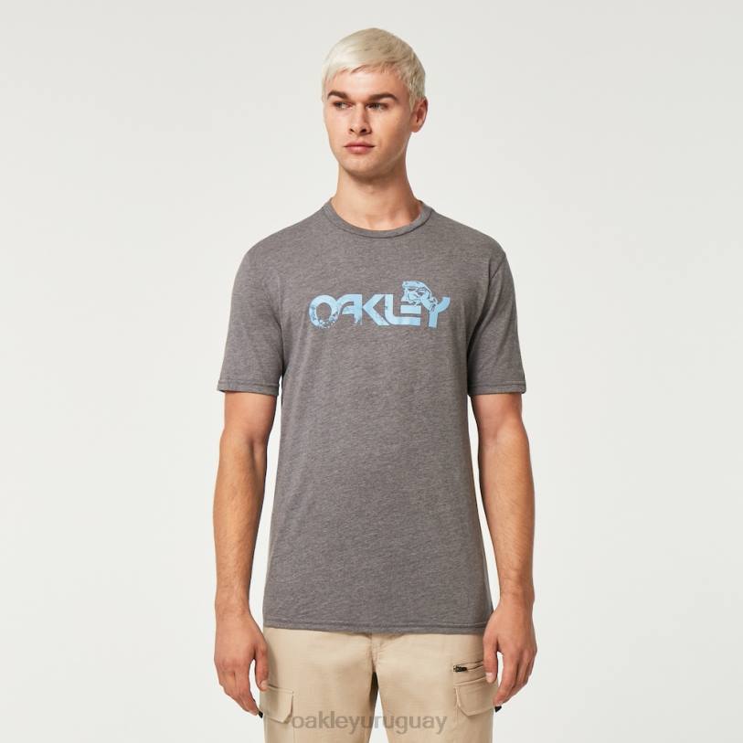 Oakley camiseta b1b de rana de mármol XT4H2230 ropa nuevo gris atlético