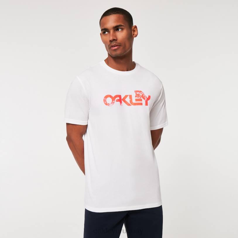 Oakley camiseta b1b de rana de mármol XT4H2231 ropa blanco