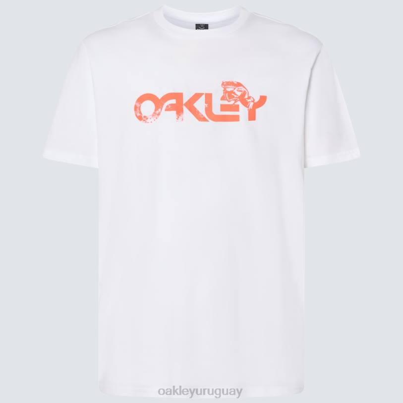 Oakley camiseta b1b de rana de mármol XT4H2231 ropa blanco
