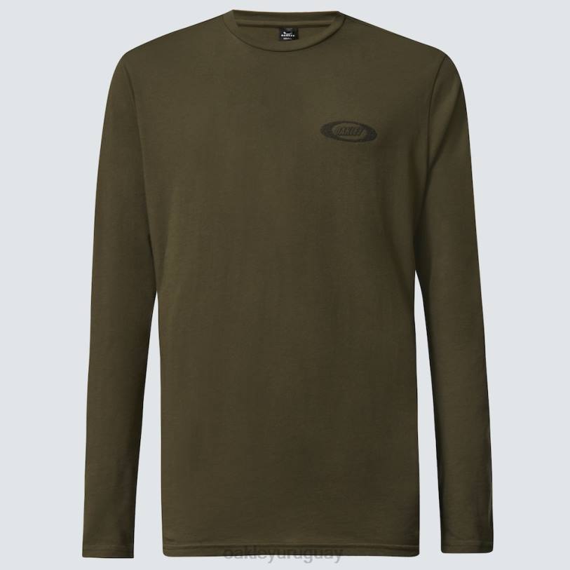 Oakley camiseta bf elipse ls XT4H2582 ropa nuevo pincel oscuro