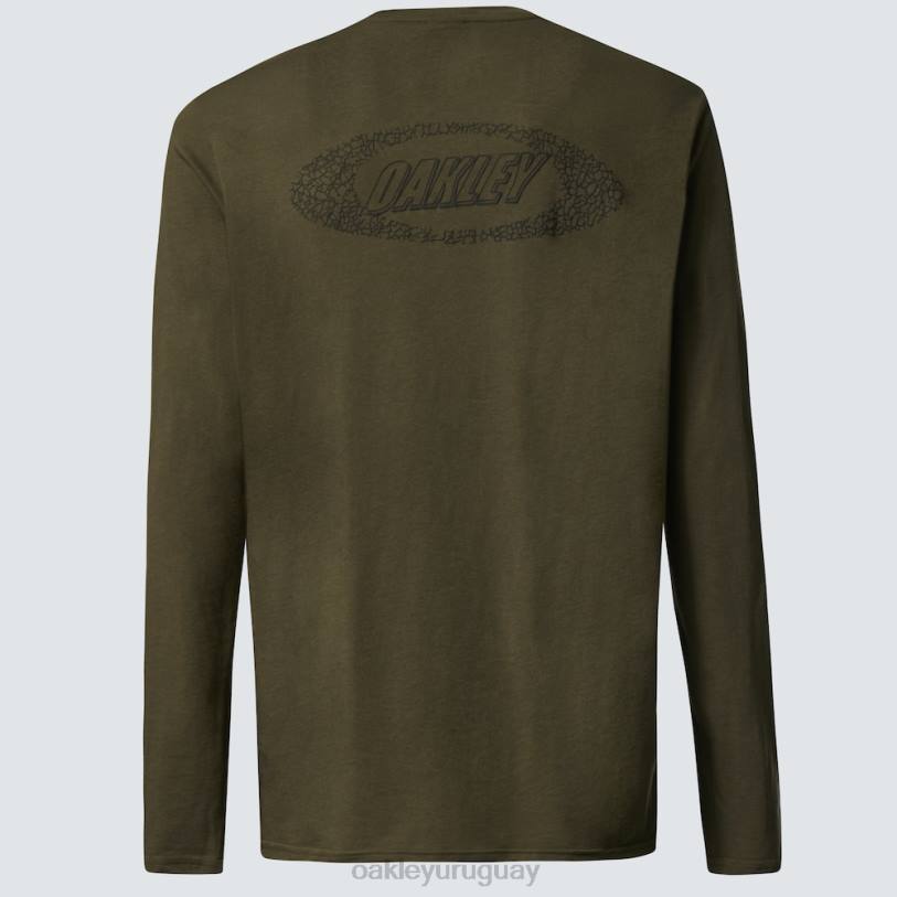 Oakley camiseta bf elipse ls XT4H2582 ropa nuevo pincel oscuro