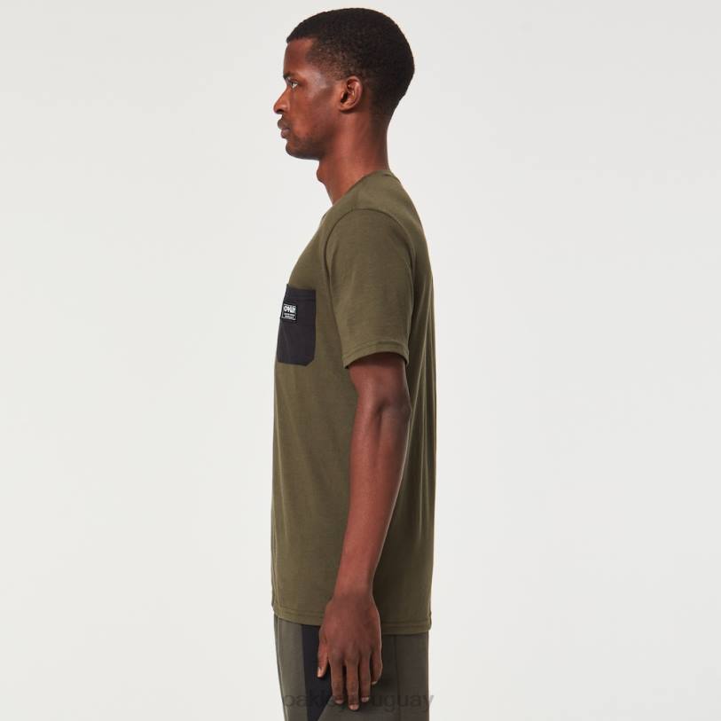 Oakley camiseta clásica con bolsillo b1b XT4H2316 ropa nuevo pincel oscuro