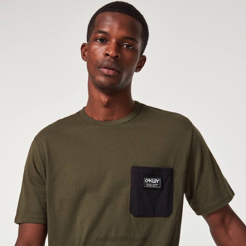 Oakley camiseta clásica con bolsillo b1b XT4H2316 ropa nuevo pincel oscuro